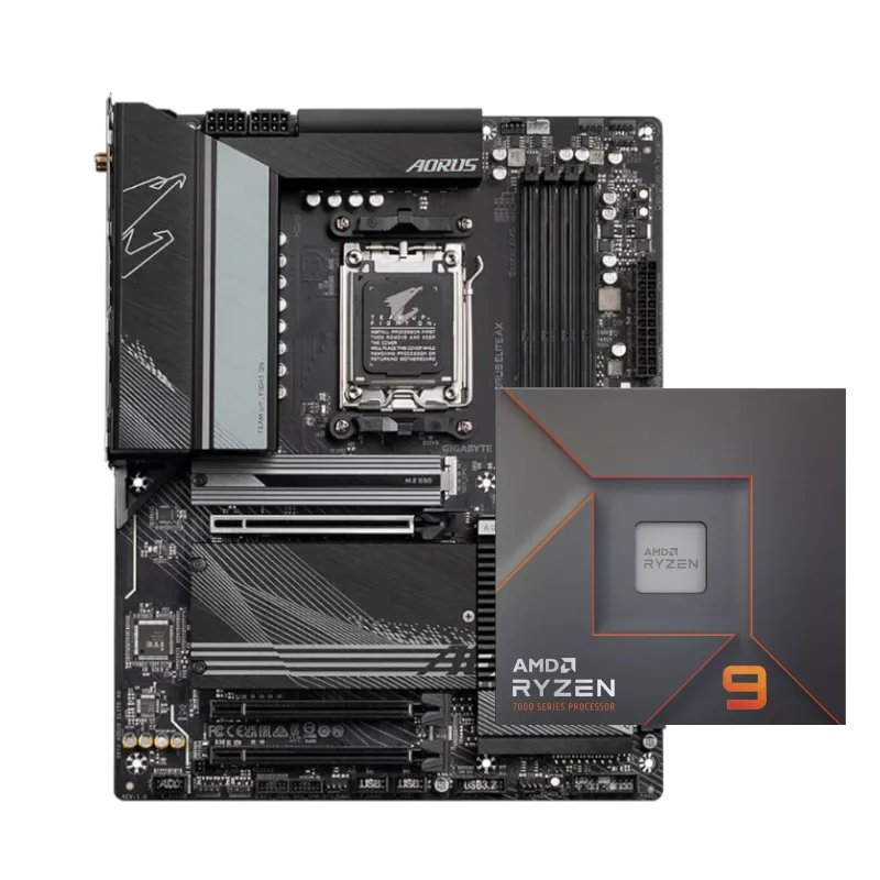 Kit Processador Amd Ryzen X Placa M E Gigabyte Aorus Elite X