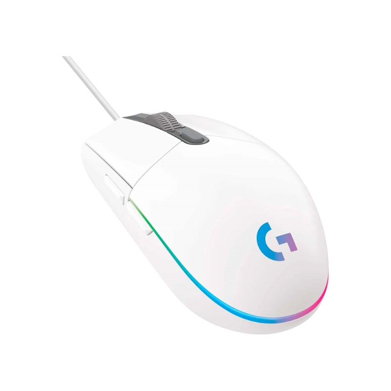 MOUSE LOGITECH G203 RGB BRANCO