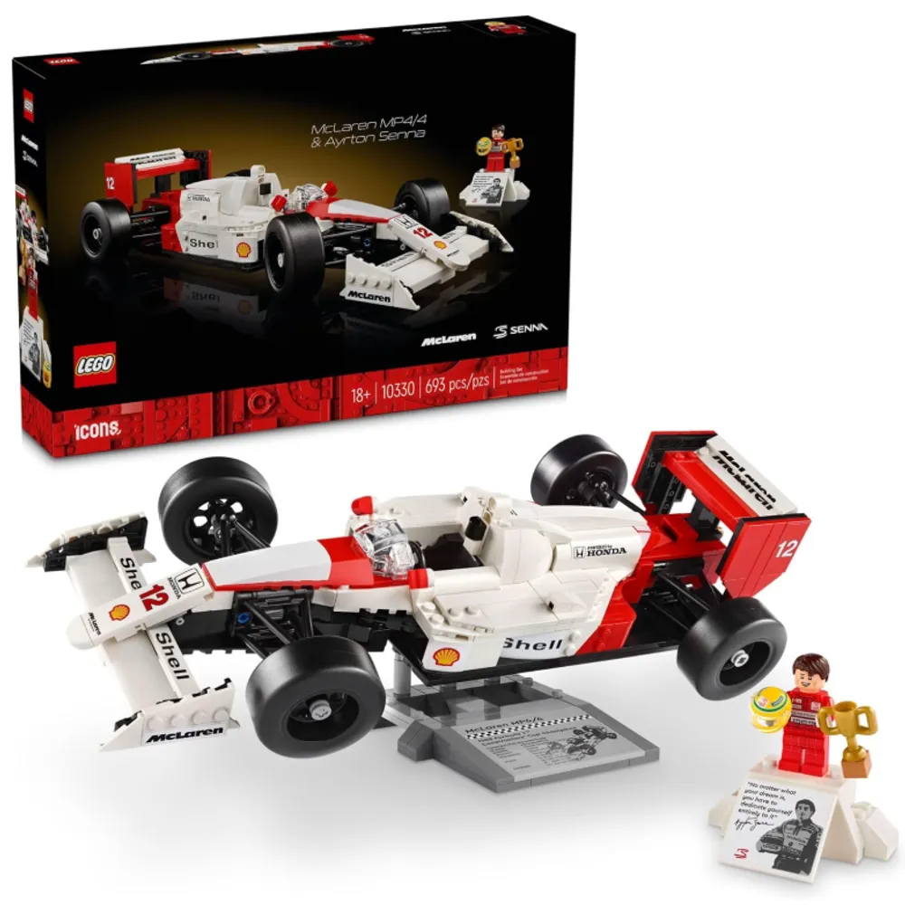 LEGO Set Icons 10330 McLaren MP4/4 e Ayrton Senna 693 peças