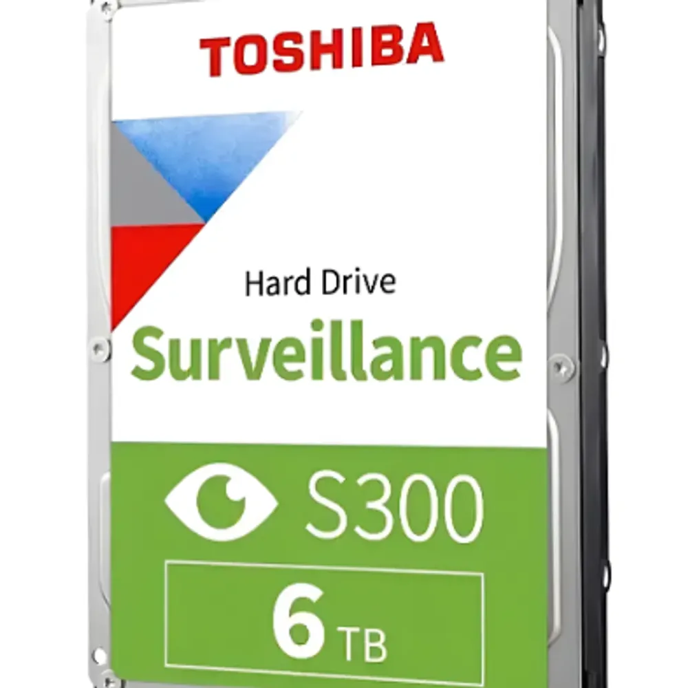 Hd Interno 6tb Surveillance S300 Sata Hdwt860uzsvai Toshiba Cor Prateado