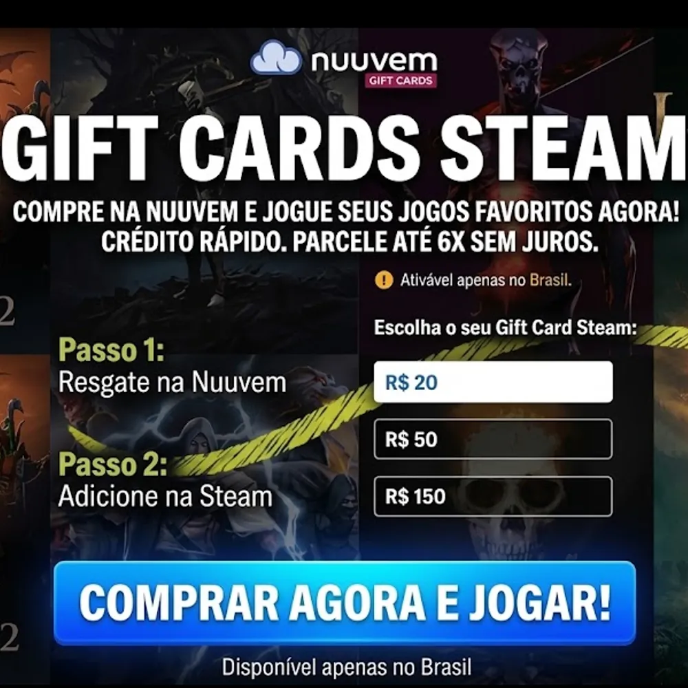 Gift Cards Steam - Nuuvem