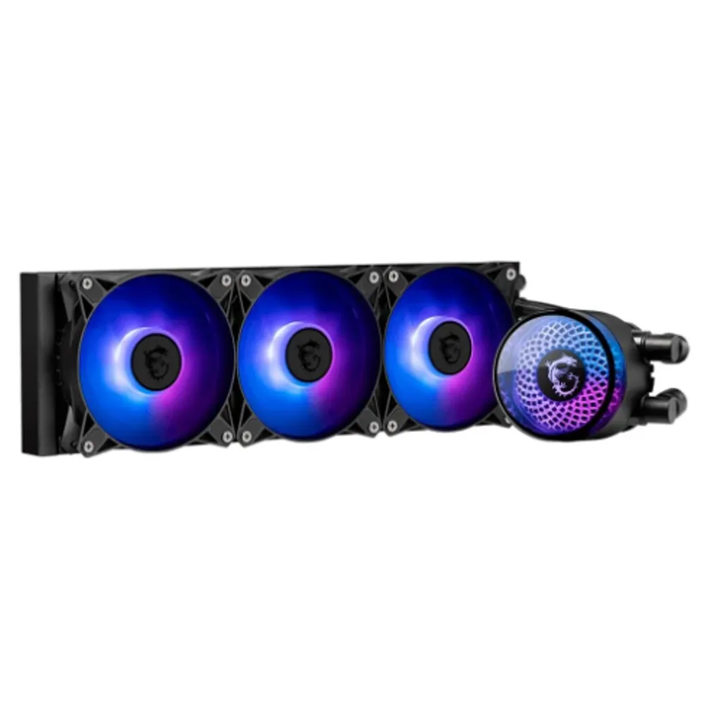 Water Cooler MSI MAG Coreliquid A12, ARGB, 360mm, Intel e AMD, Preto - CLA12360