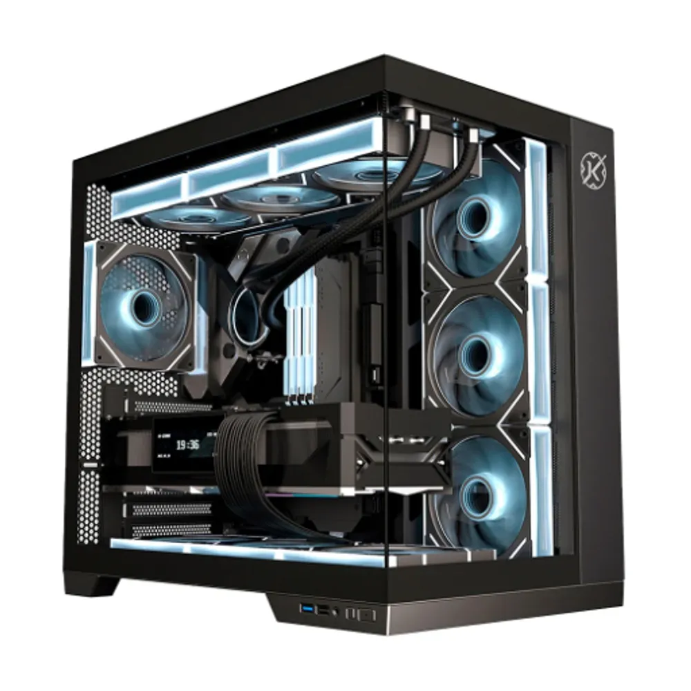 Gabinete Gamer Kalkan Asgard, Mid Tower, ATX, Lateral em Vidro Temperado, Preto - KLK00040