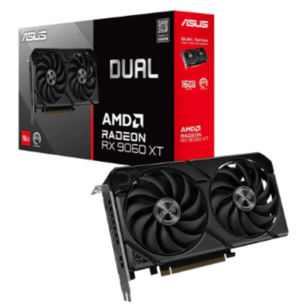 Placa de Video Asus Dual Radeon Rx 9060XT 16gb GDDR6 128 Bits - Dual-Rx9060xt-16g