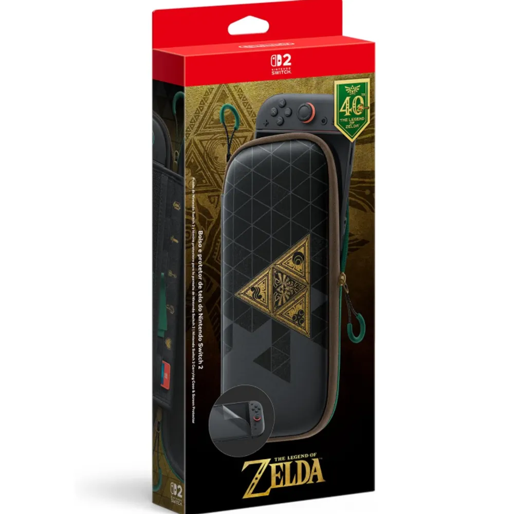 Nintendo Switch 2 Case - The Legend Of Zelda – 40th Anniversary Edition