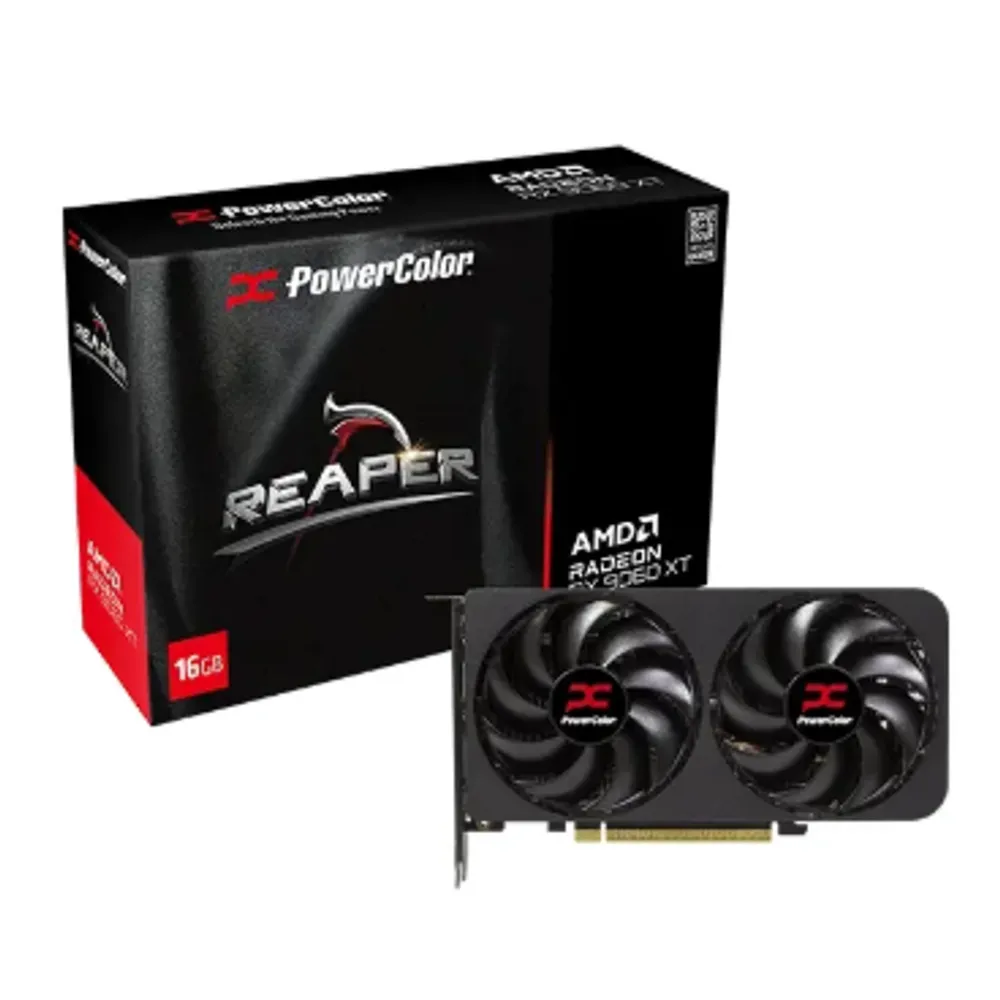 Gpu Powercolor Amd Radeon RX 9060 XT 16GB Gddr6 128bits 16g-a
