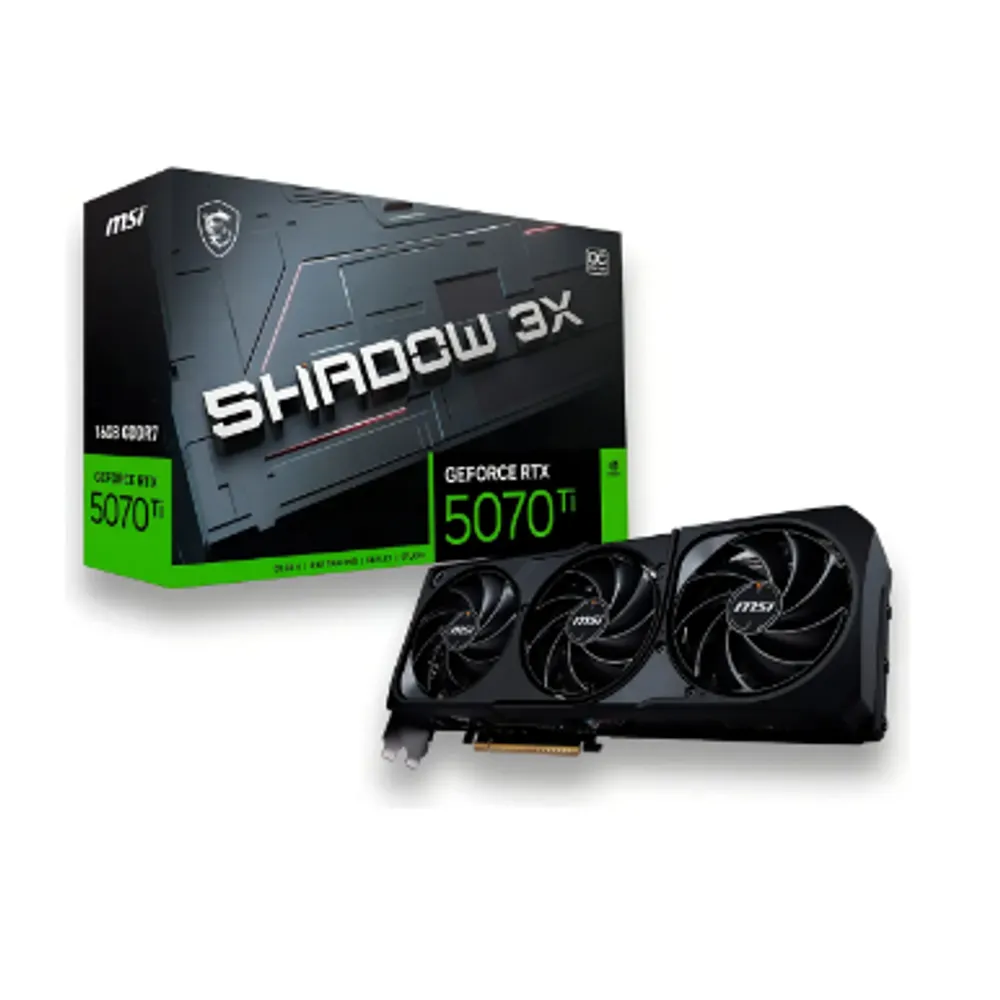 Placa De Video Nv Rtx5070ti Shadow MSI