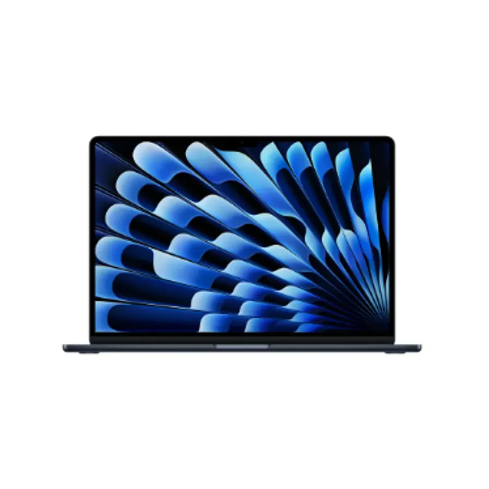 MacBook Air de 15 polegadas: Chip M5, CPU de 10 núcleos, GPU de 10 núcleos, Neural Engine de 16 núcleos, 512GB - Meia‑noite