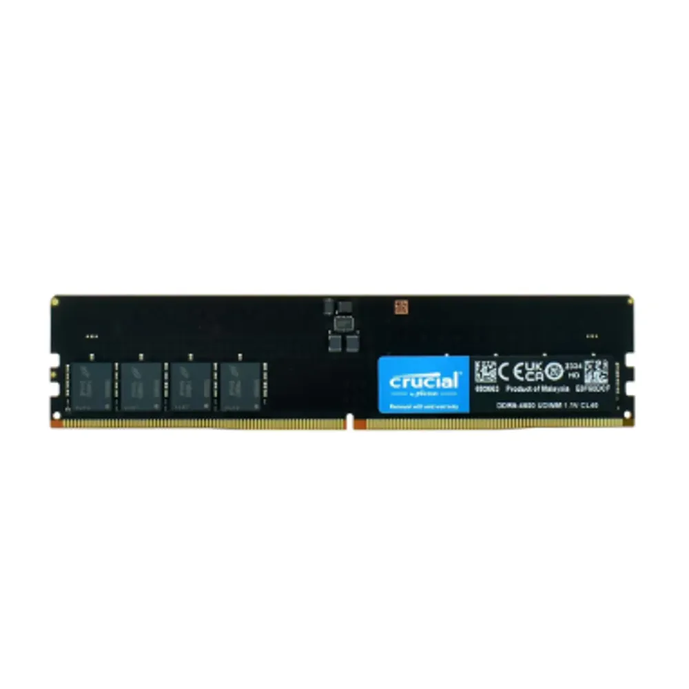 Memória Crucial Cb8gu4800 Udimm, Ddr5, 8GB, 4800mhz