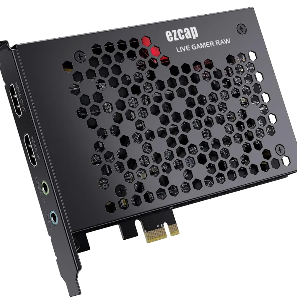 Placa de captura de vídeo PCI-E interna 4K HDMI para transmissão ao vivo, jogos de PC e mixagem de som – Compatível com Windows, Mac, PS4, Xbox e Switch