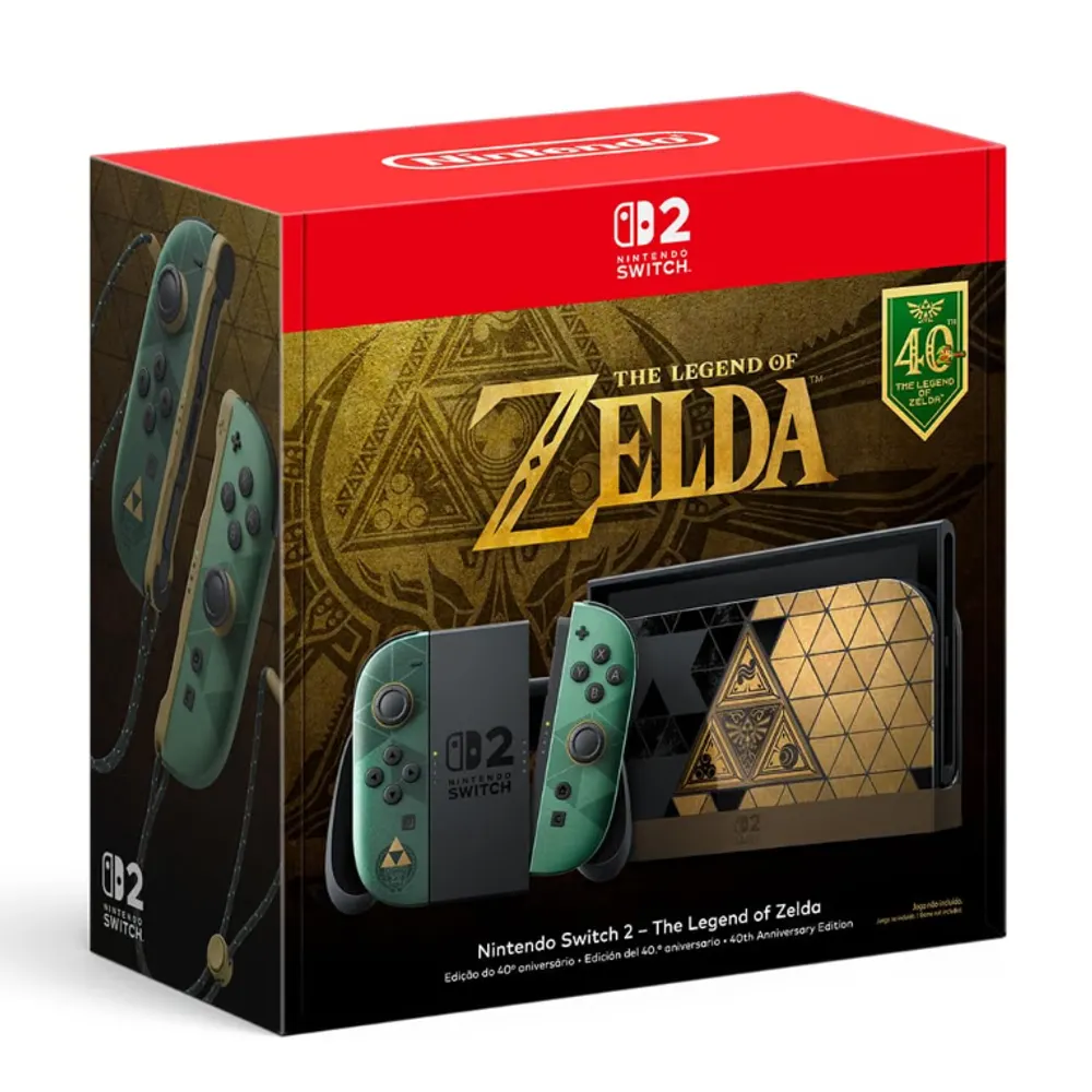 Nintendo Switch 2 - The Legend Of Zelda – 40th Anniversary Edition
