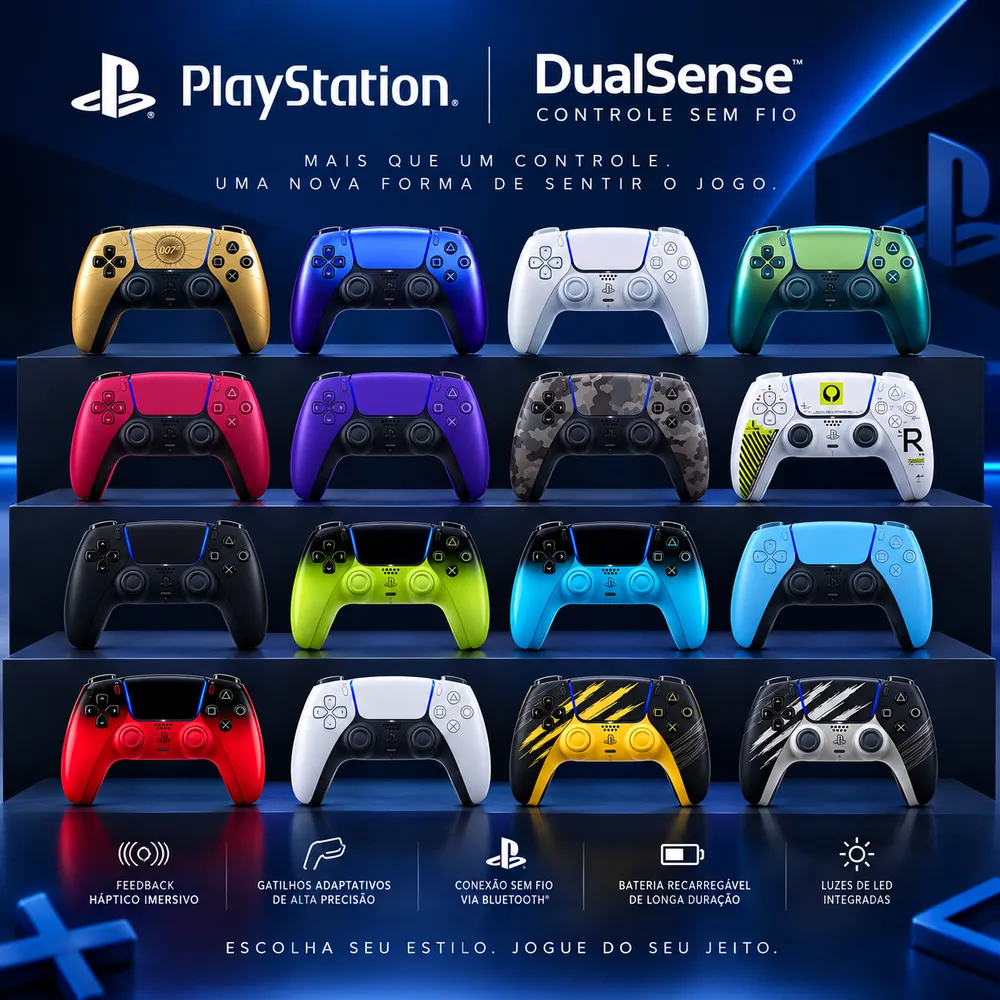 Controle sem fio PlayStation DualSense™