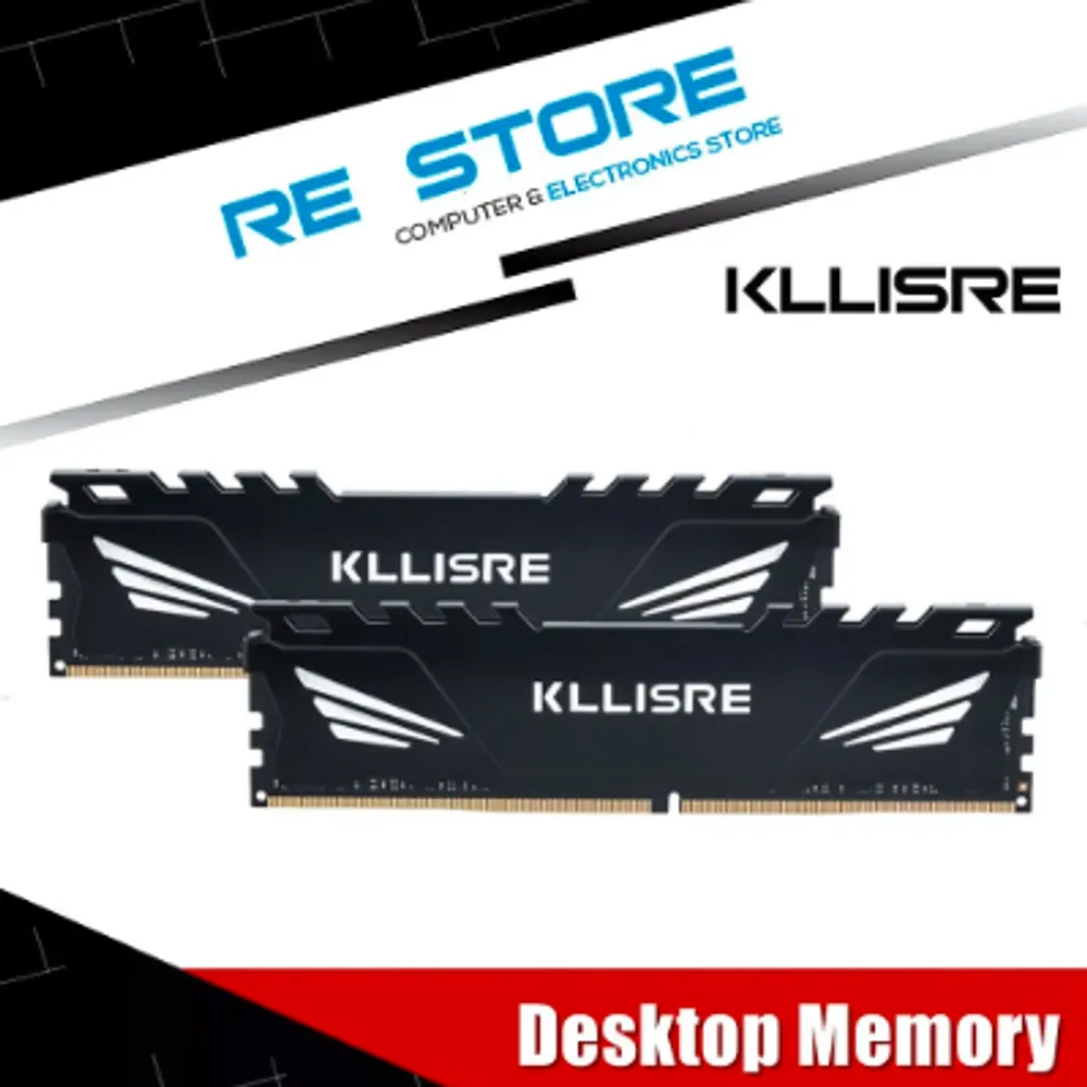 MEMÓRIA RAM KLLISRE DDR4 16GB (2*8) 2666 MHz