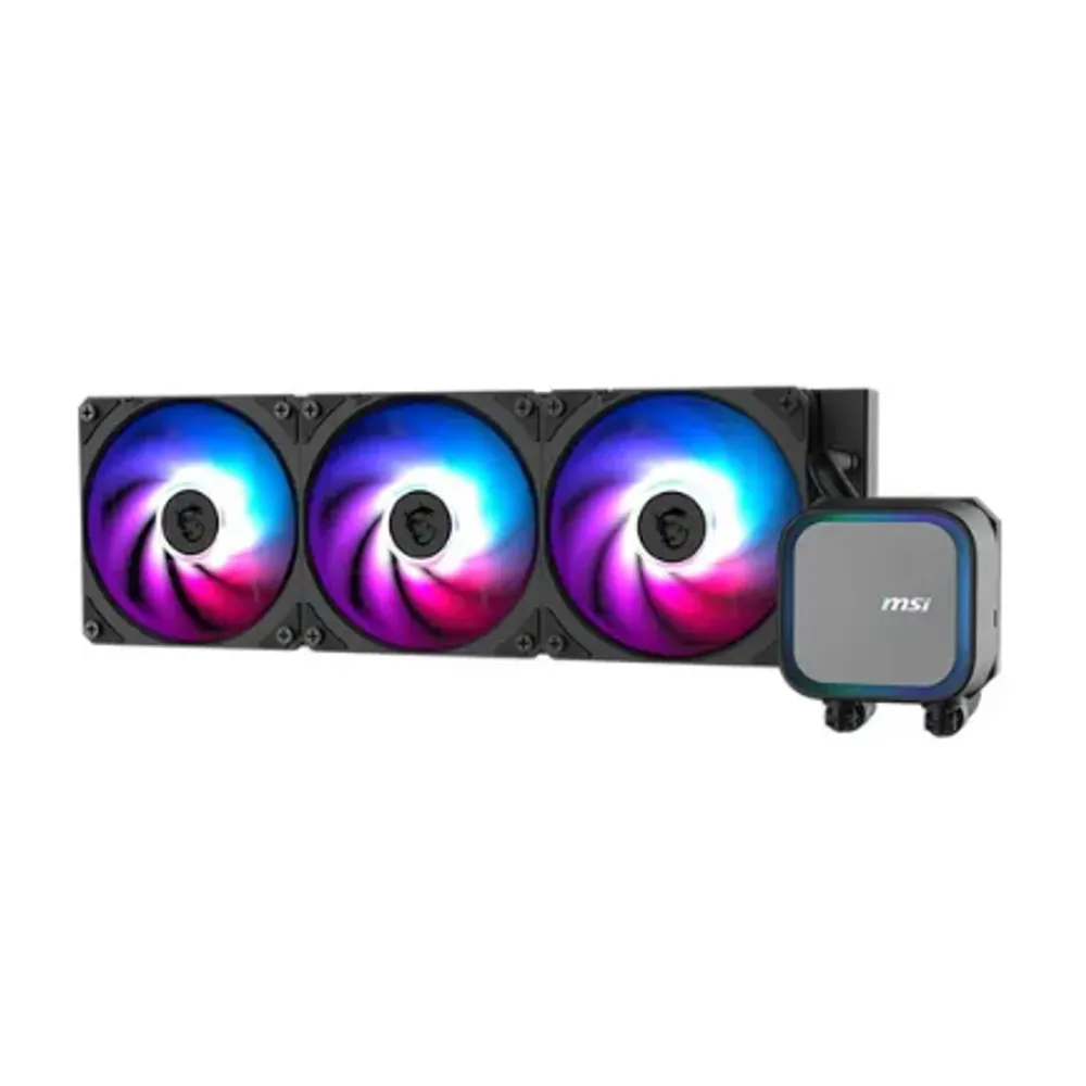 Water Cooler MSI MAG Coreliquid A13, ARGB, 360mm, Intel e AMD, Preto - MAG CORELIQUID A13 360