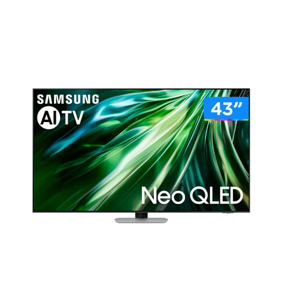 Smart TV 43” 4K UHD Neo QLED Samsung 43QN90DA - Gaming TV 144Hz Wi-Fi Bluetooth