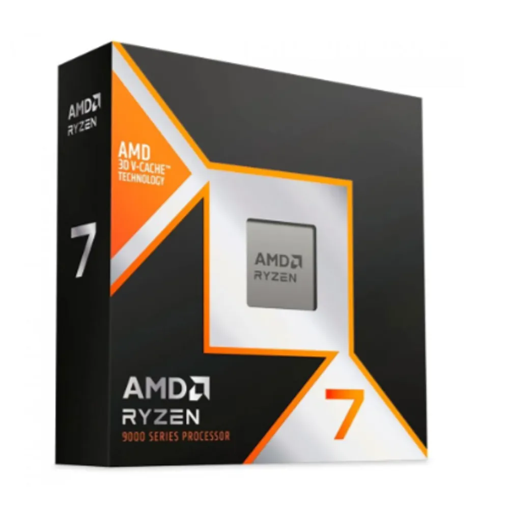 Processador AMD Ryzen 7 9800X3D, Cache 8MB, 8 Núcleos, 16 Threads, AM5 - 100-100001084WOF
