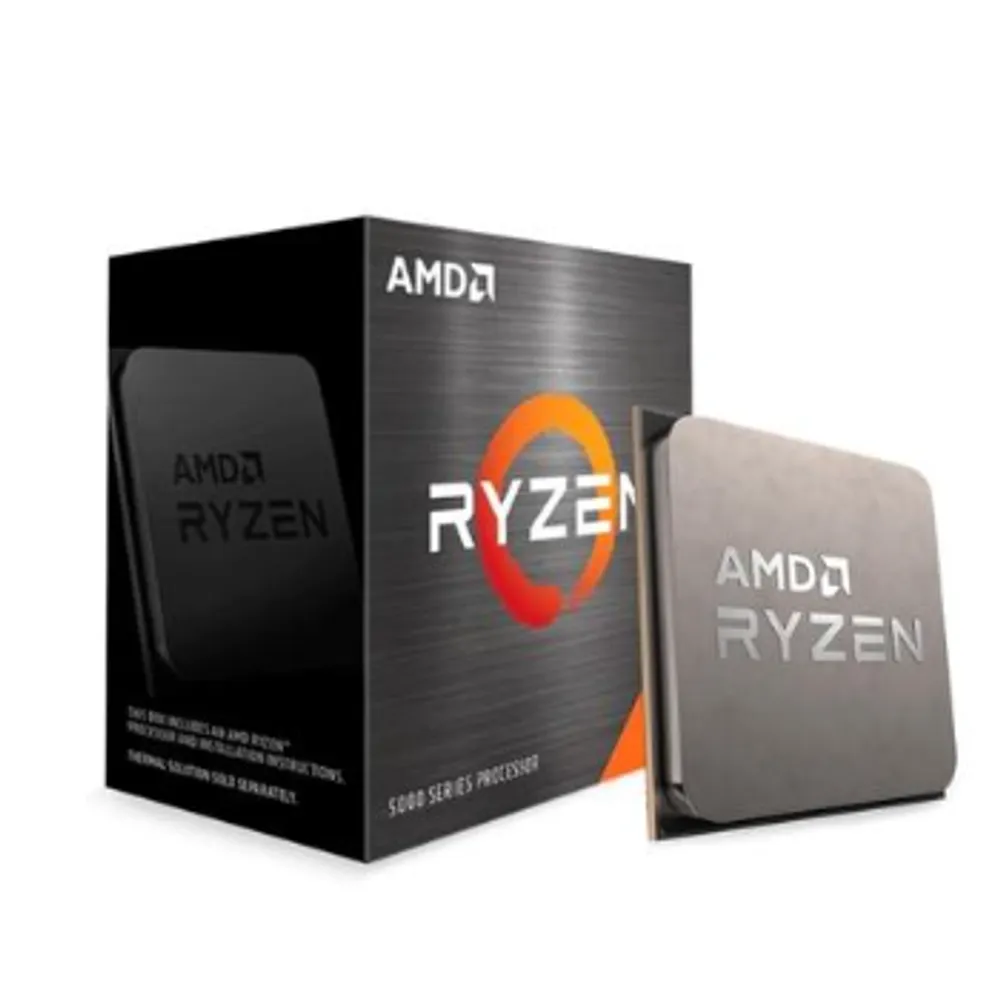 Processador AMD Ryzen 5 5500, 3.6GHz (4.2GHz Max Turbo), Cache 19MB, AM4, Sem Vídeo - 100-100000457BOX
