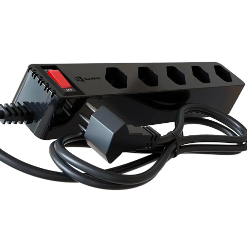 FILTRO DE LINHA DPS ICLAMPER ENERGIA 5 PRETO LCF