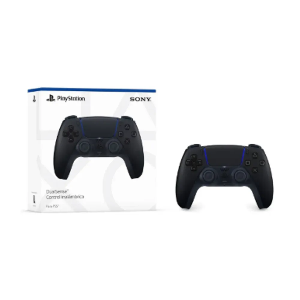 Controle Joystick Sem Fio Sony PlayStation 5 DualSense Midnight Black
