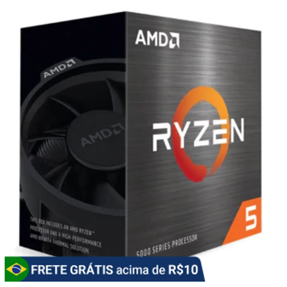 Processador AMD Ryzen 5 5600GT AM4 Até 4.6GHz 100-100001488BOX