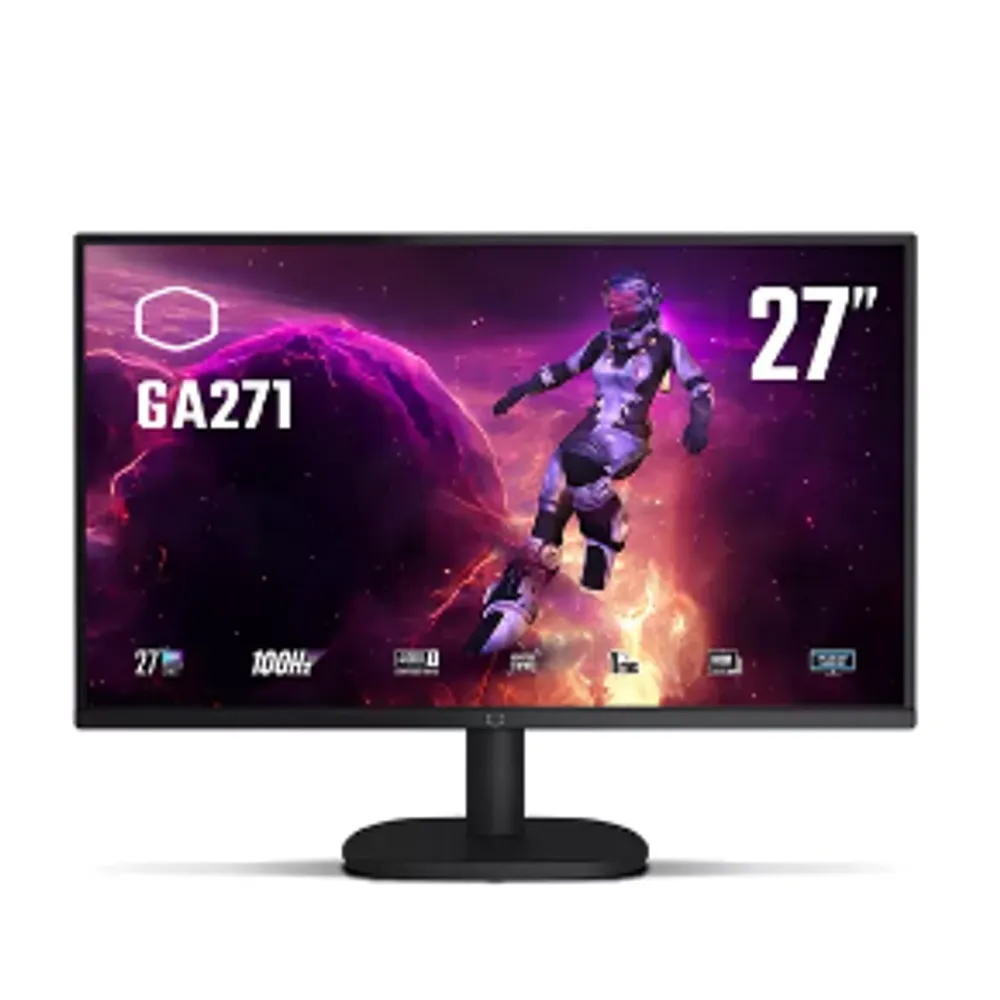 Monitor Gamer Cooler Master GA271 27" 2K WQHD 1ms 100Hz
