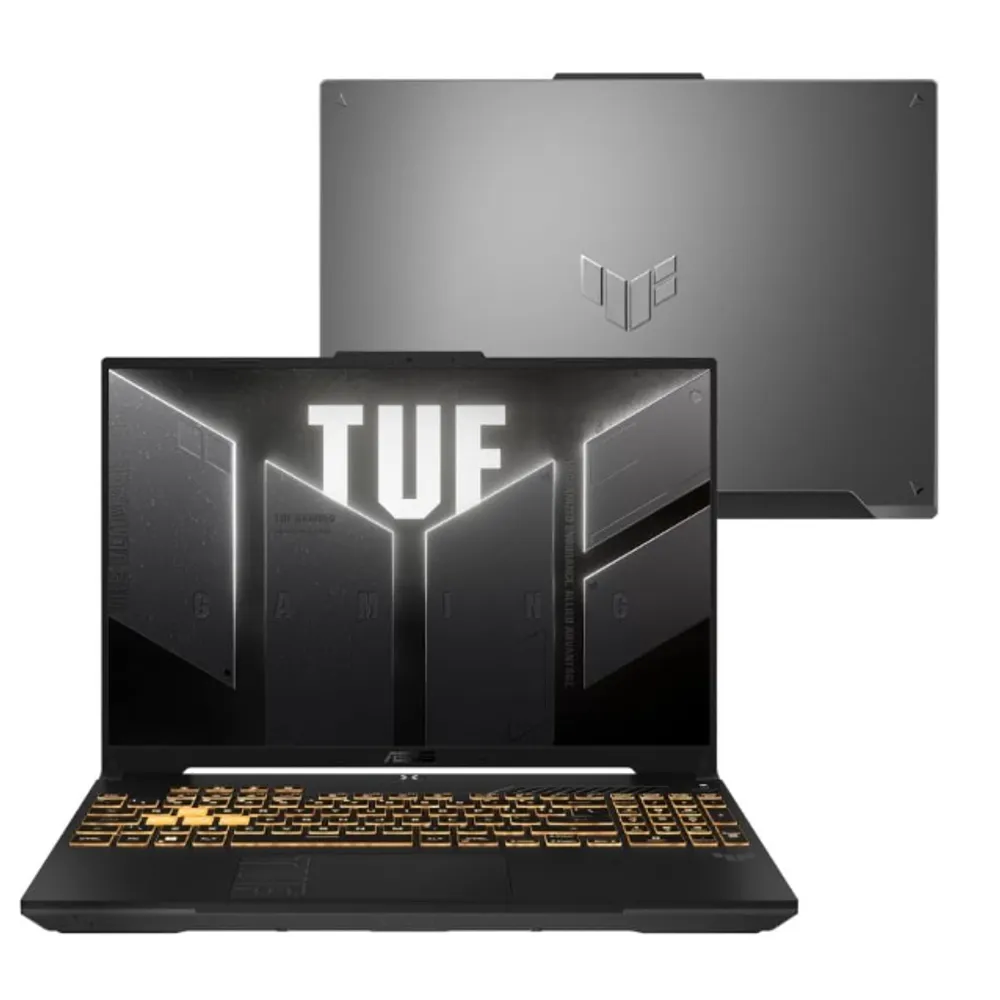 Notebook ASUS TUF Gaming F16 FX607VU RTX4050 Intel Core 5 210H 16Gb Ram 512Gb SSD Windows 11 Tela Nível IPS 16" LED 144Hz Gray - RL053W