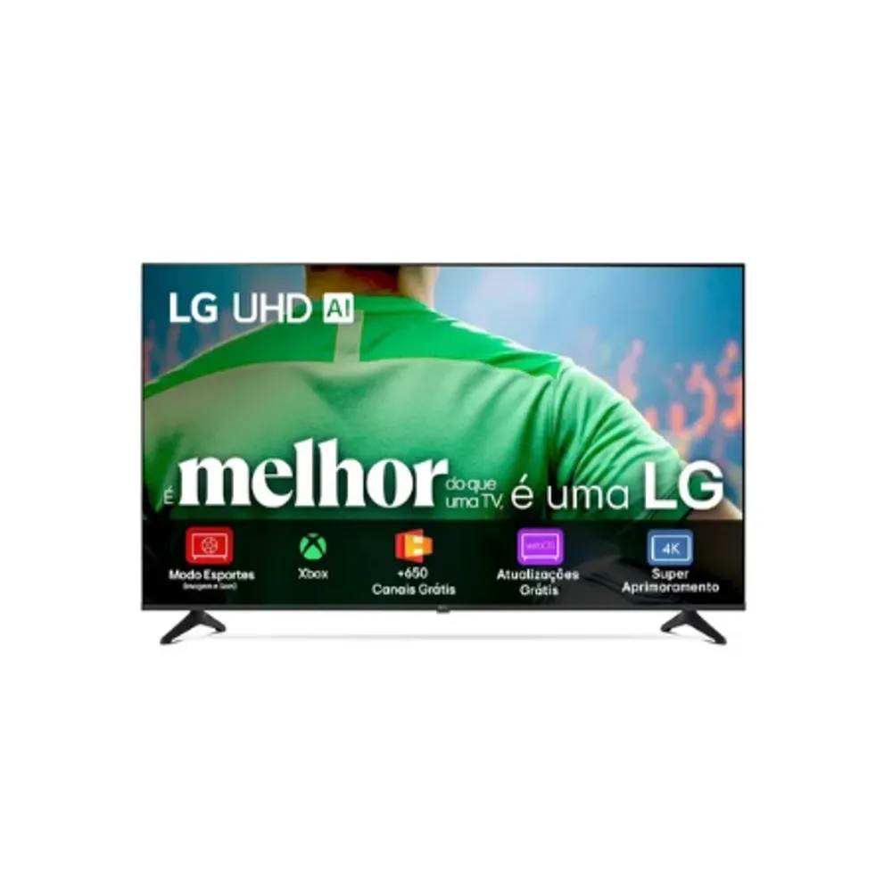 Smart TV LG UHD AI 4K 43" – 43UA7500PSA | 4K HDR10 Pro, webOS 25, AI α7 Gen8, Wi-Fi/Bluetooth