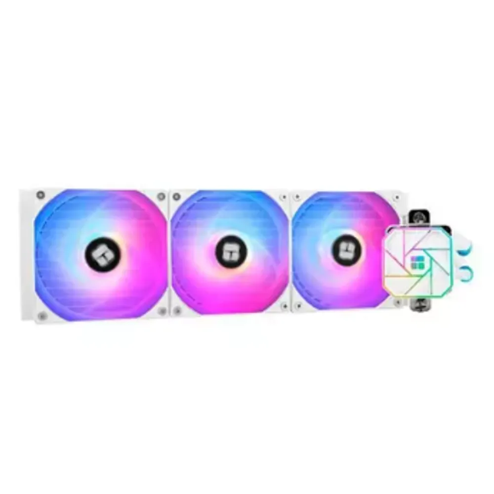 Water Cooler Thermalright Aqua Elite V3, ARGB, 360mm, Branco, TR-AE-360-V3-WH-ARGB