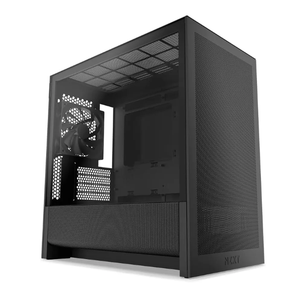 Gabinete NZXT H3 Flow Preto com 1 Fan CC-H31FB-01