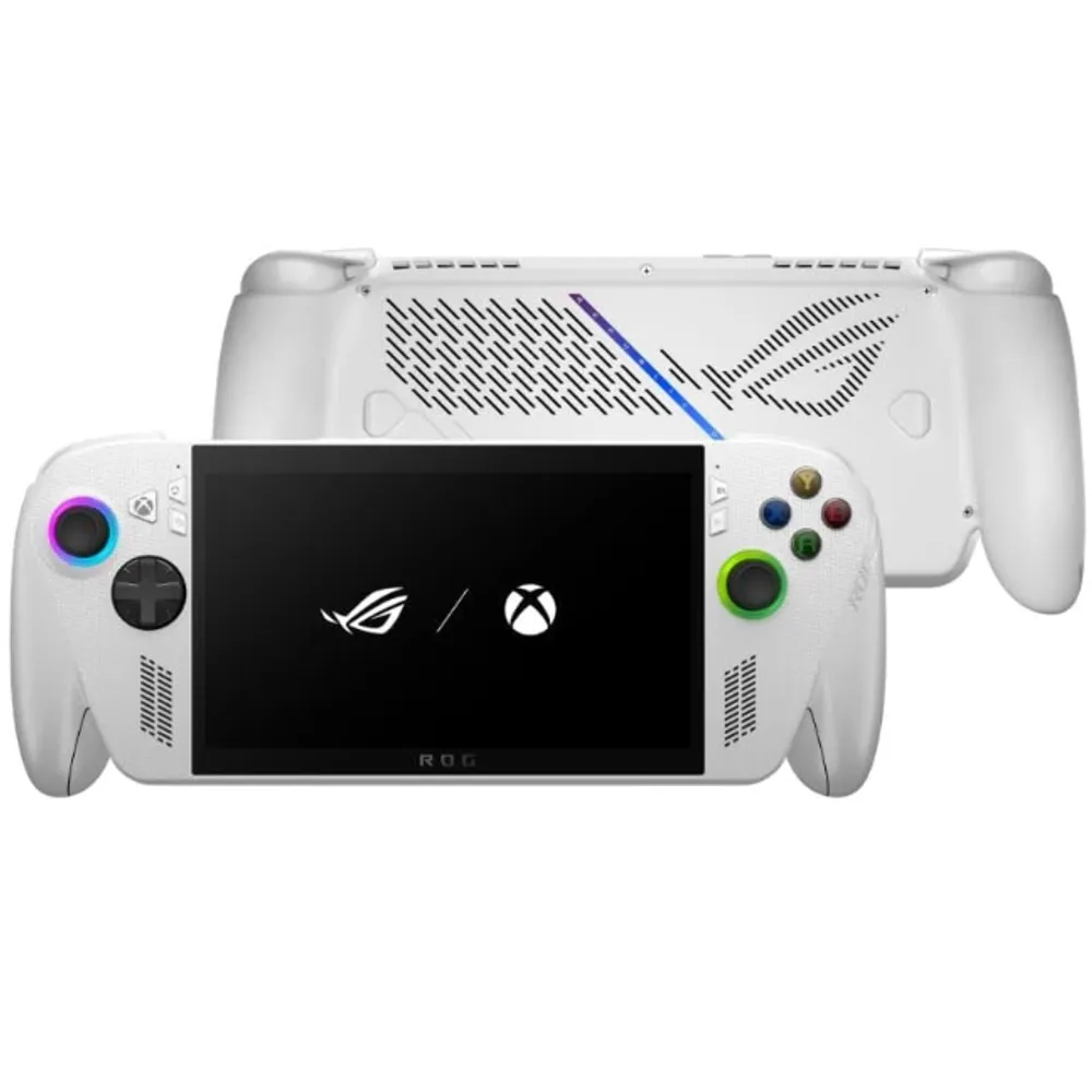 ROG Xbox Ally Console Portátil Tela 7" Touchscreen 120Hz, AMD Ryzen Z2A 2 GHz, 16 GB RAM, 512 GB SSD, Windows 11 Home - White - RC73YA-NH003W