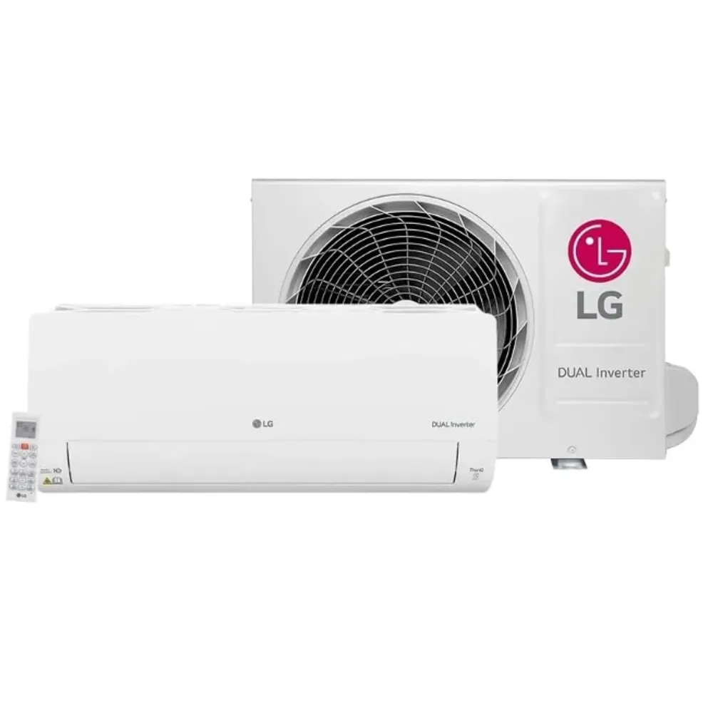 Ar Condicionado Split Hi Wall R32 LG Dual Inverter Voice +AI 18000 BTU/h Frio S3-Q18KL31B – 220 Volts