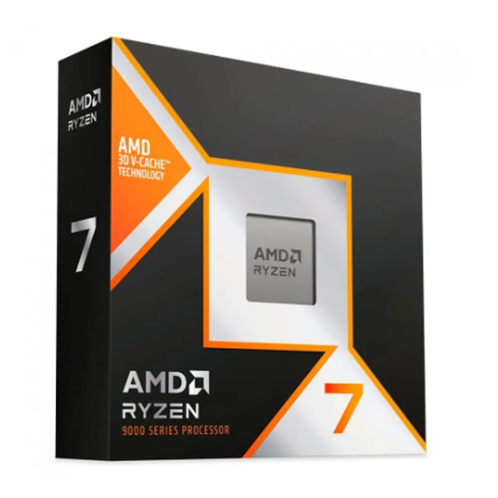 Processador AMD Ryzen 7 9800X3D, Cache 8MB, 8 Núcleos, 16 Threads, AM5 - 100-100001084WOF