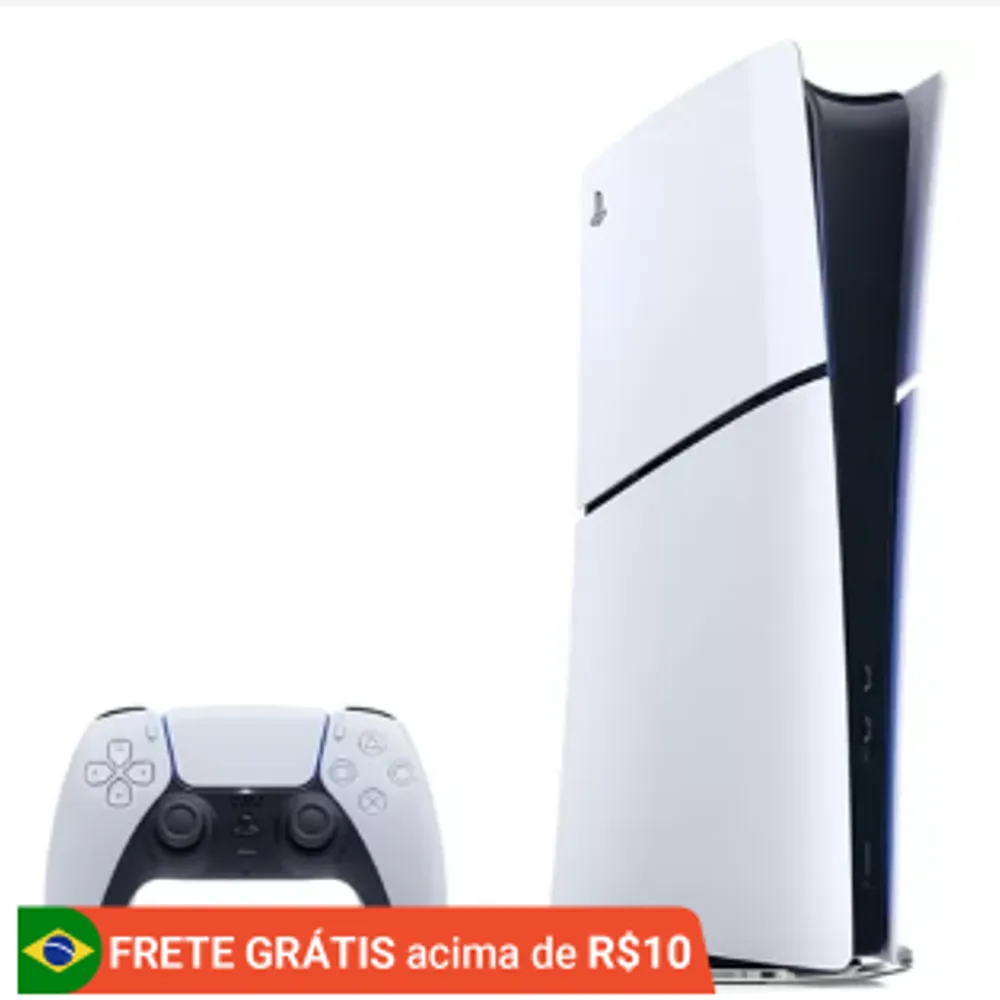 Console Playstation 5 Sony, Slim, SSD 1TB, Edição Digital