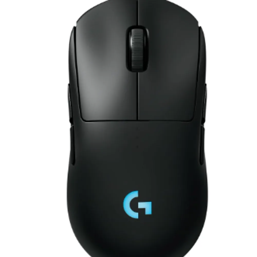 Mouse Gamer Sem Fio Logitech G PRO 2 LIGHTSPEED para Destros ou Canhotos, 4 Botões Programáveis e Removíveis, Sensor Hero 2 44K DPI, Carregamento USB-C, PC/Mac - Preto
