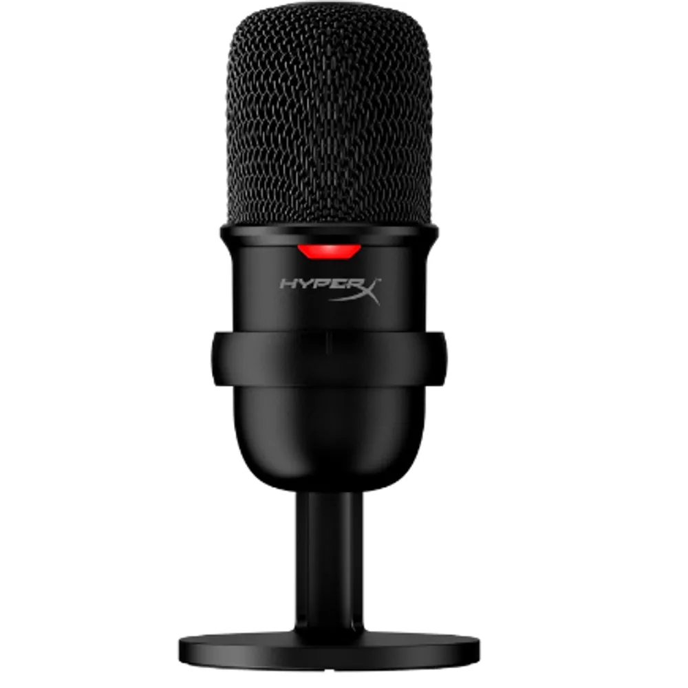 HyperX Solocast HMIS1XXXBK/G Microfone USB (Preto)