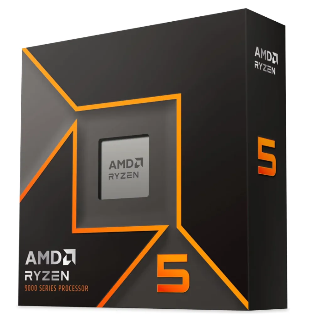 Processador AMD Ryzen 5 9600X Box (AM5/ 6 Cores/ 12 Threads/ 5.4GHz/ 38MB Cache/Radeon Graphics/Sem Cooler)