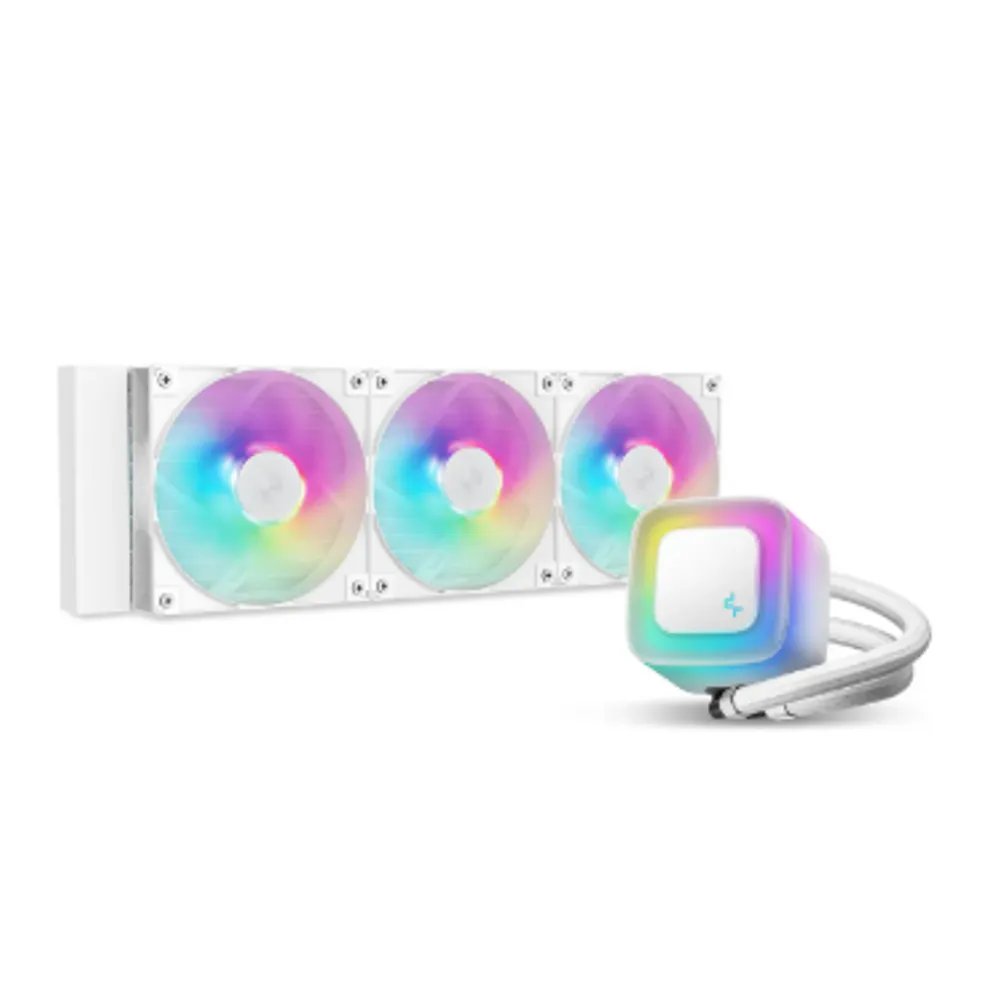 Watercooler Deepcool Le360 V2 Argb 360mm Branco - R-le360-wh