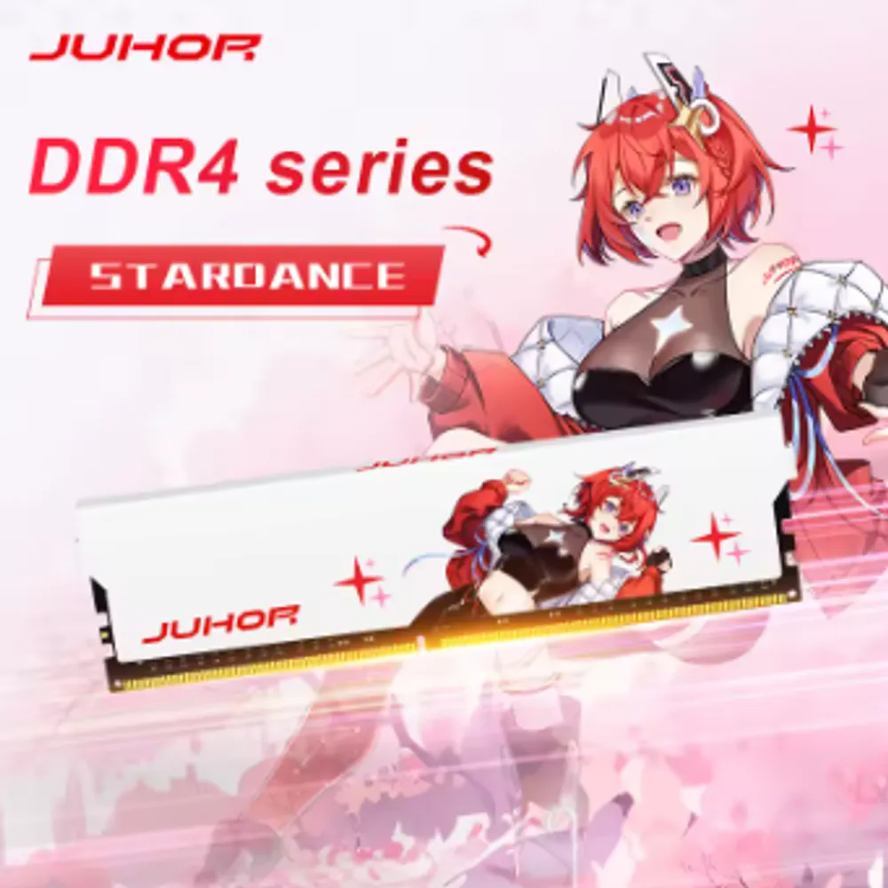 Memória Juhor DDR4 8GB 3200MHz CL16 link 2000