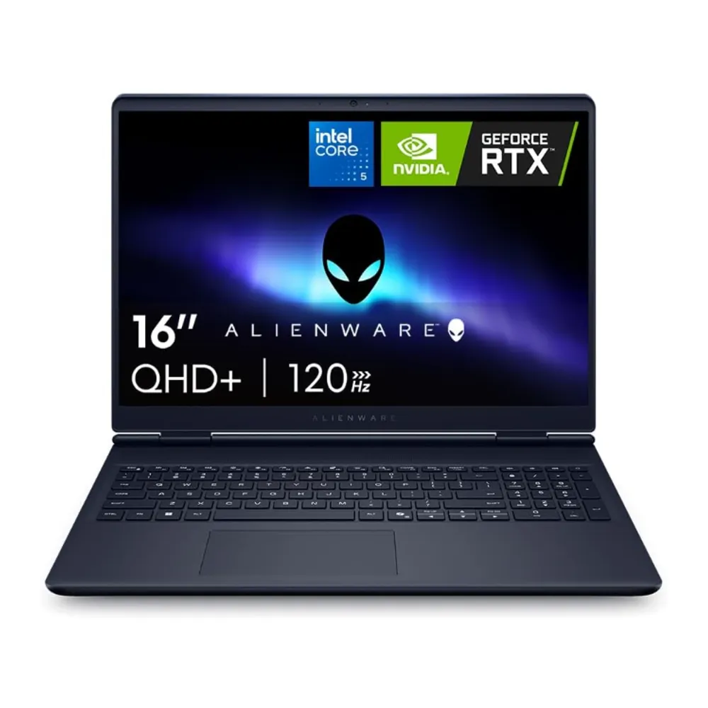 Notebook Gamer Alienware Aurora 16" WQXGA | Intel Core 5 | 16GB RAM | 512GB SSD | NVIDIA GeForce RTX 4050 | Windows 11 | AC16-C5210H-A20