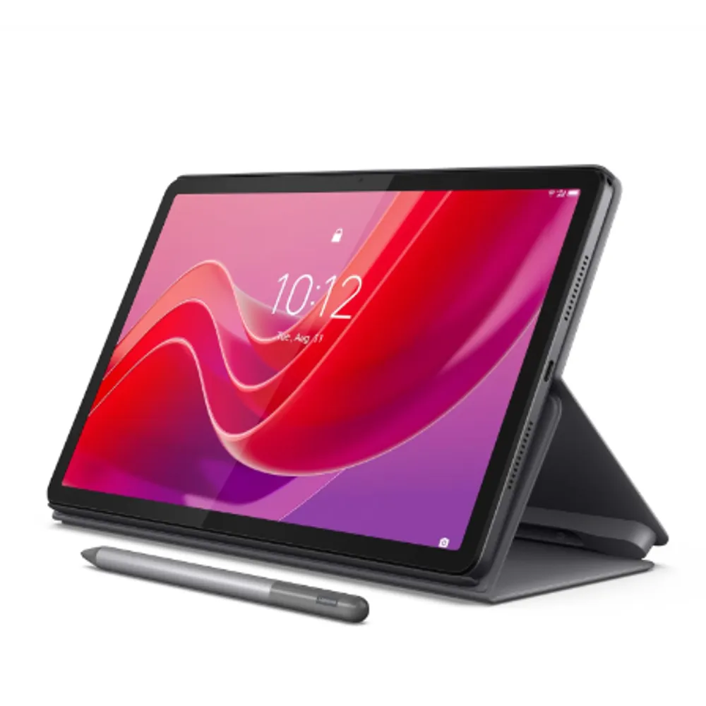 Tablet Lenovo Tab M11 Octa-Core 4GB 128GB Wi-Fi Android 13 11" WUXGA com caneta e capa protetora ZADA0283BR