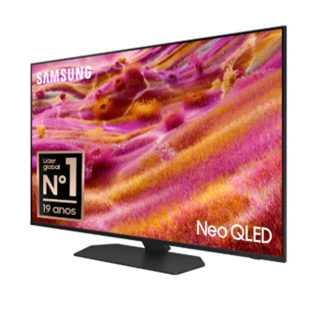 Samsung Vision AI TV 43" NEO QLED Ultra 4K QN90F 2025 QN43QN90FAGXZD Mini LED Processador com AI