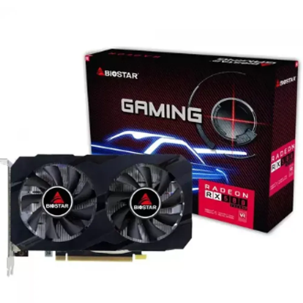 Placa de Vídeo Biostar AMD Radeon RX 580 2048SP, 8GB, GDDR5, 256 Bit, VA5815RF82