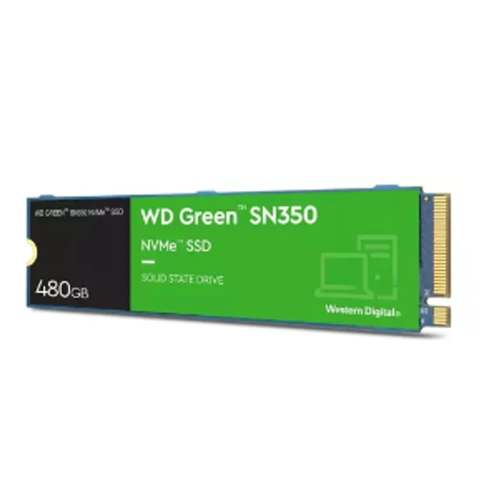 SSD NVME WESTERN DIGITAL GREEN SN350 480GB