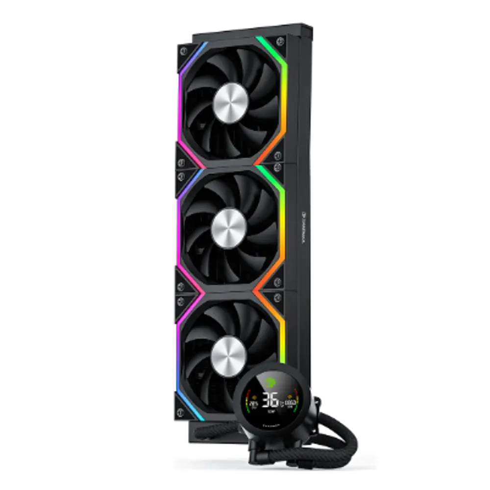 Water Cooler Digital Gamemax Ice Burg 360n2 Black