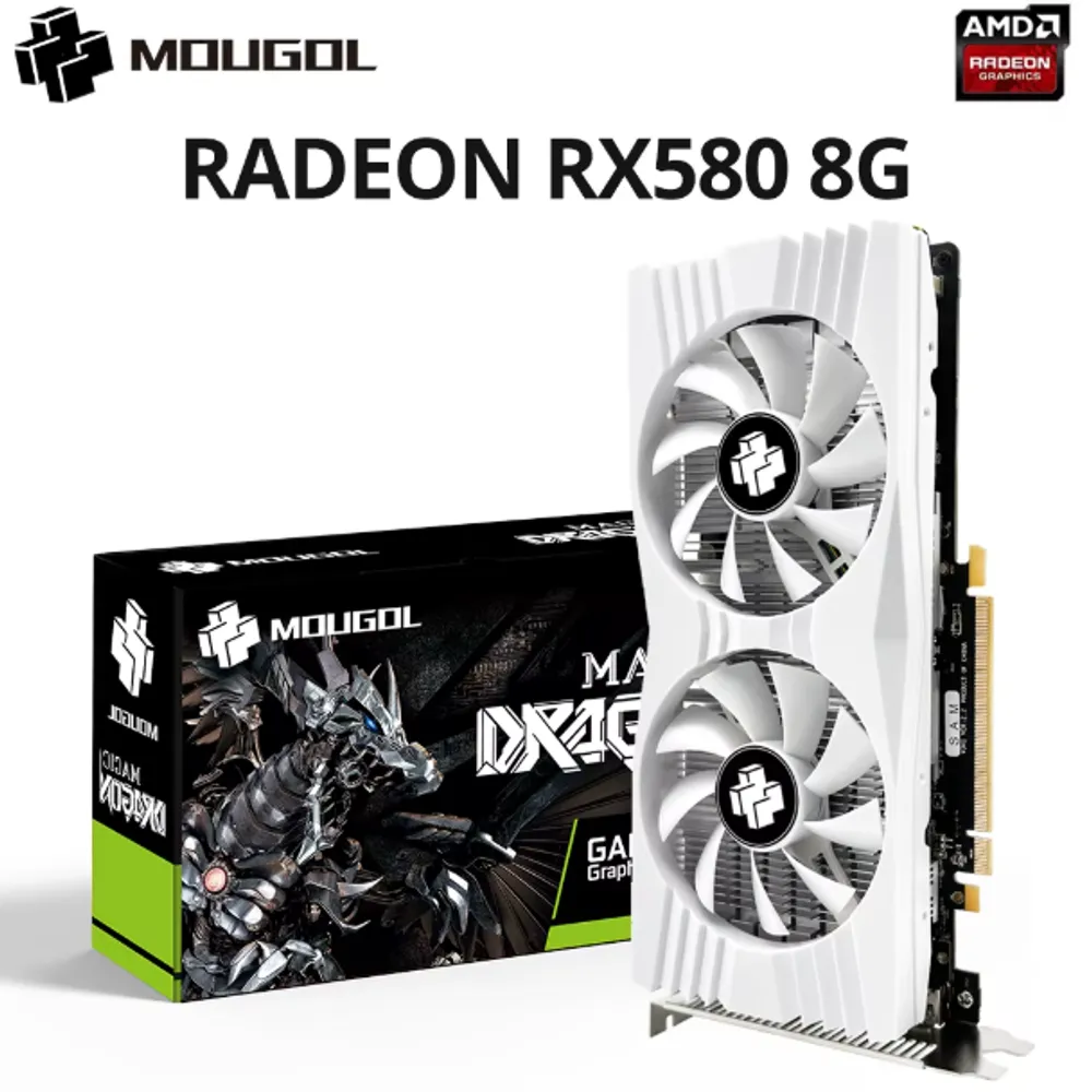 Mougol RX 580 8GB Placa de Vídeo LINK 4042 (BR)