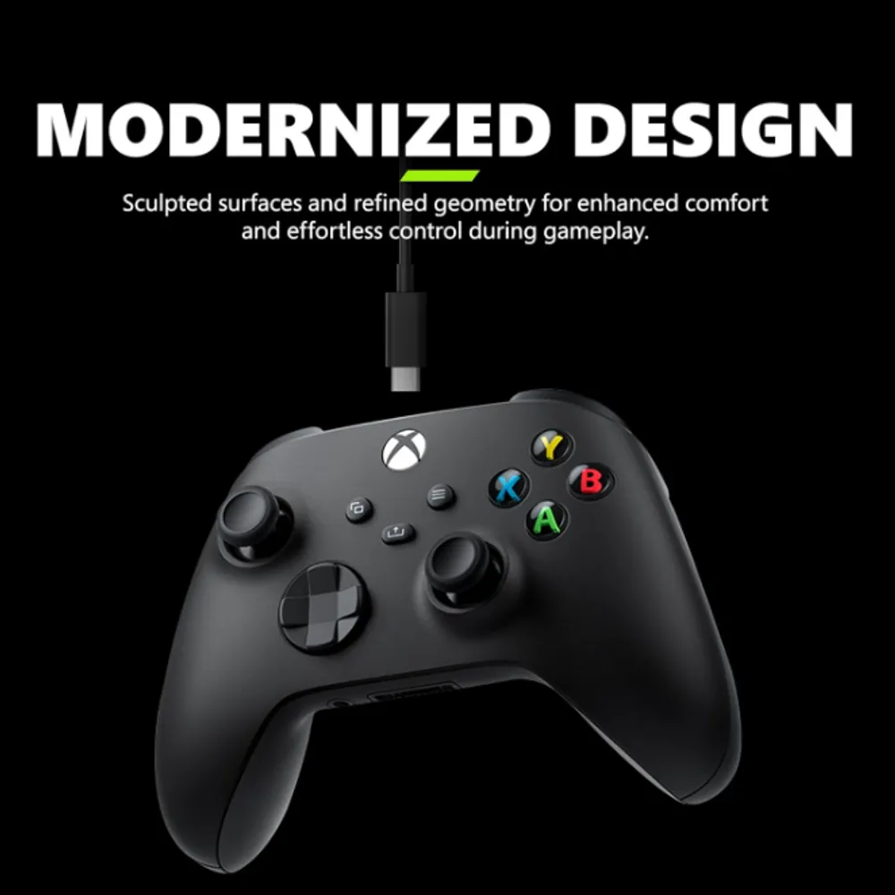 Controle Sem Fio Xbox Microsoft | + Cabo USB-C