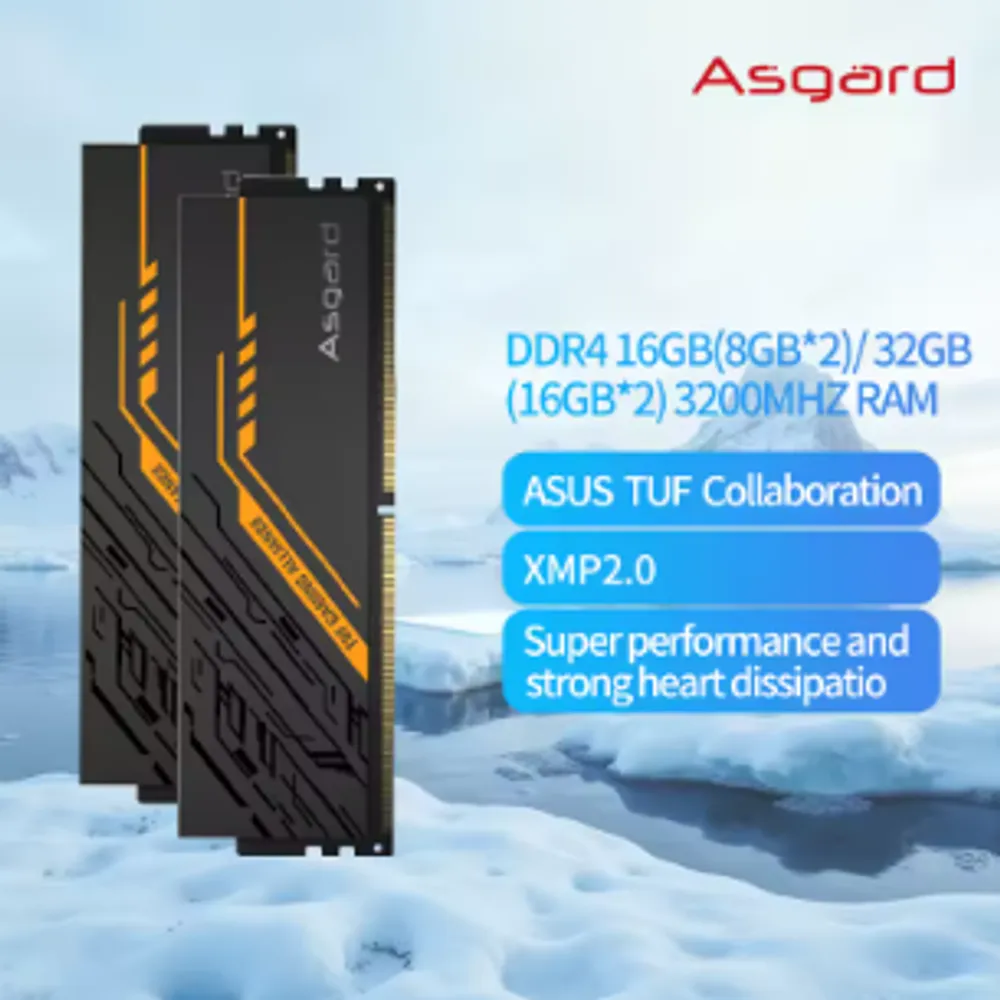 Memória RAM Asgard TUF 32GB (2x16) 3200MHz LINK 8426