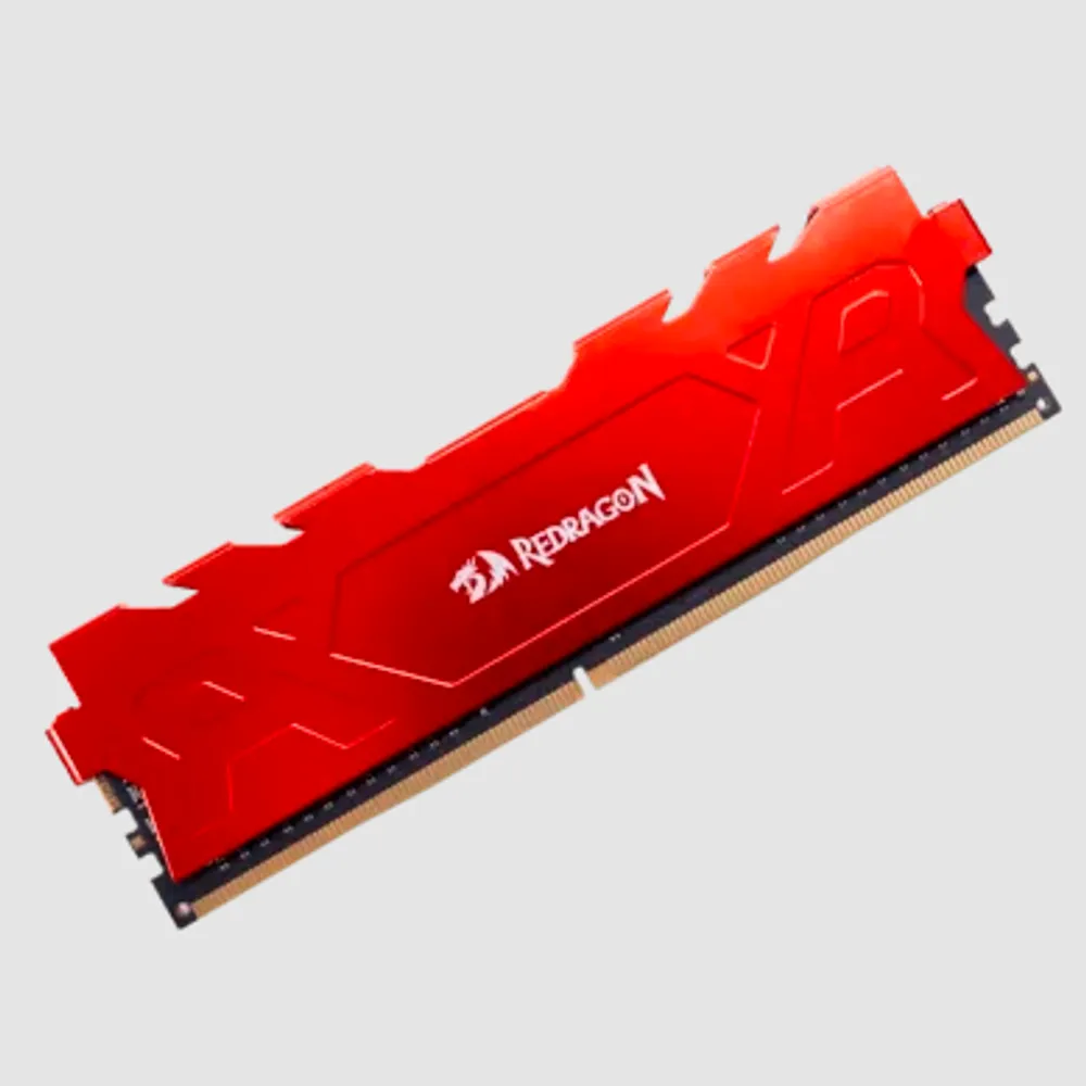 Memória Redragon Rage, 8GB, 3200MHz, DDR4, CL16, Vermelha - GM-701