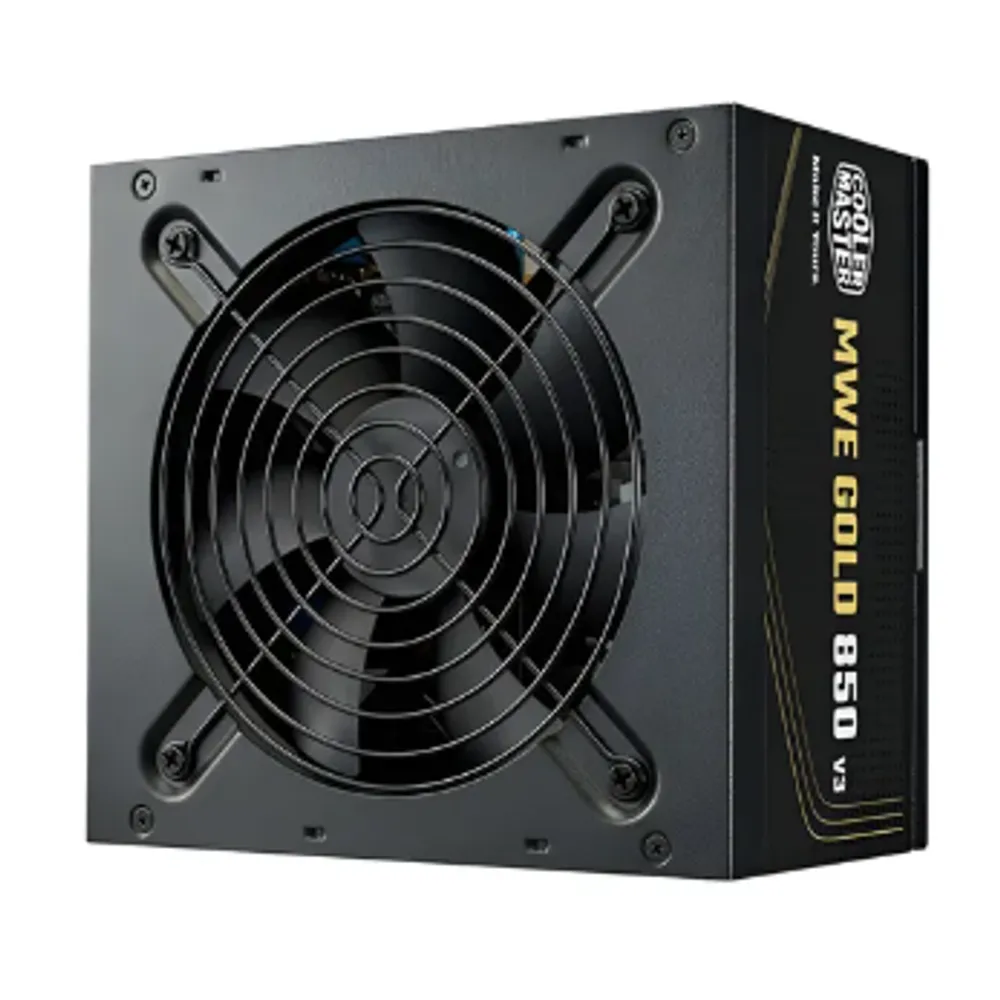 Fonte Cooler Master 850w 80 Plus Gold Atx 3.1 Mpe8506acagbbr Preto