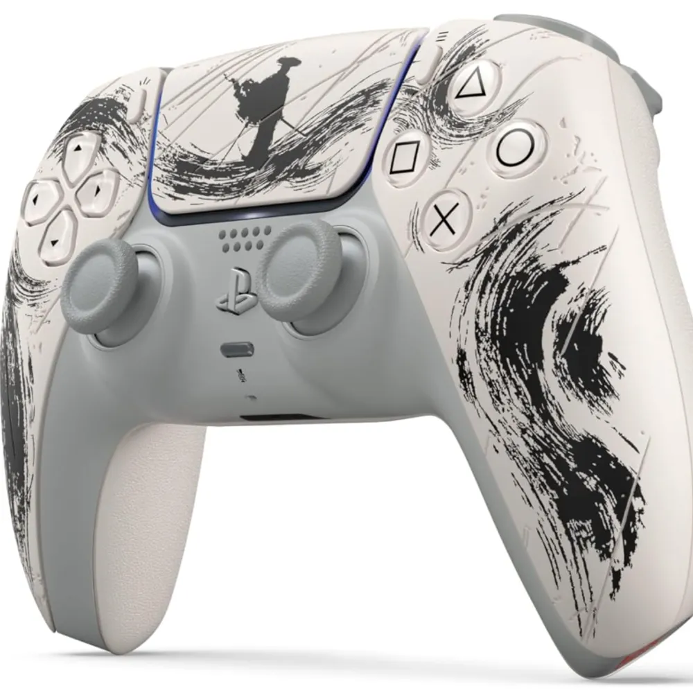 Controle sem fio DualSense® – Edição Limitada Black: Ghost of Yōtei - PlayStation 5